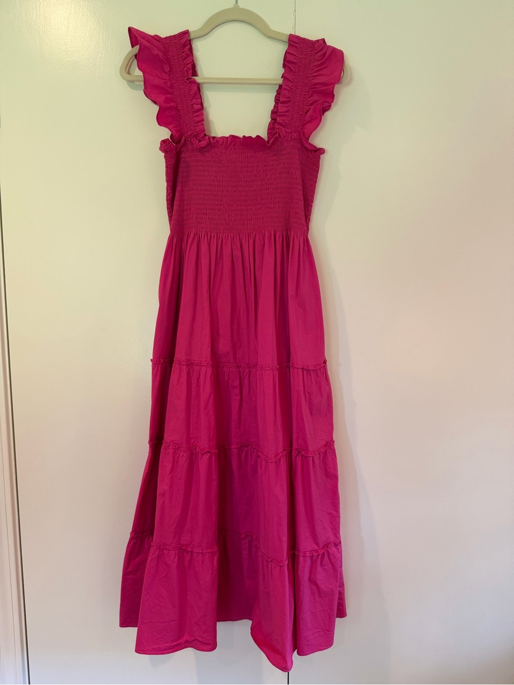 Hill House Ellie Nap Dress in Hot Pink - Picture 3 of 4